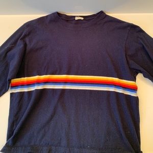 Navy blue brandy long sleeve